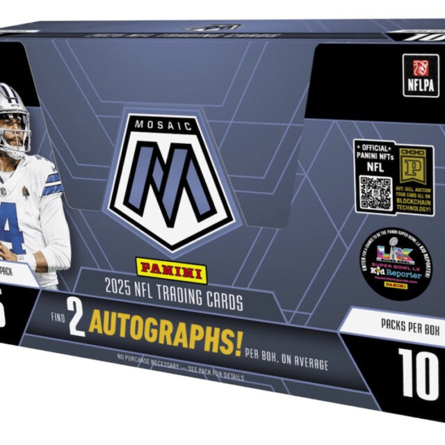 2025-Panini-Mosaic-Football-Sealed-Hobby-box