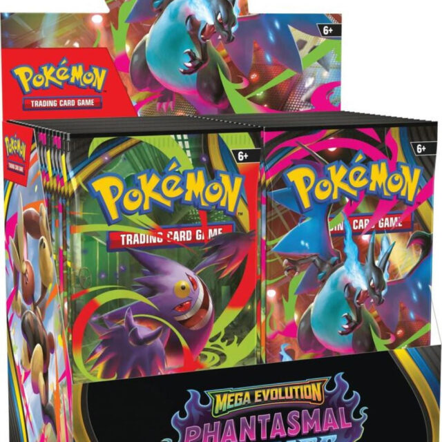 Pokemon: Mega Evolution Phantasmal Flames Booster Box (ME02)