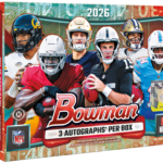 2026 Bowman Football Delight 6 Box Case