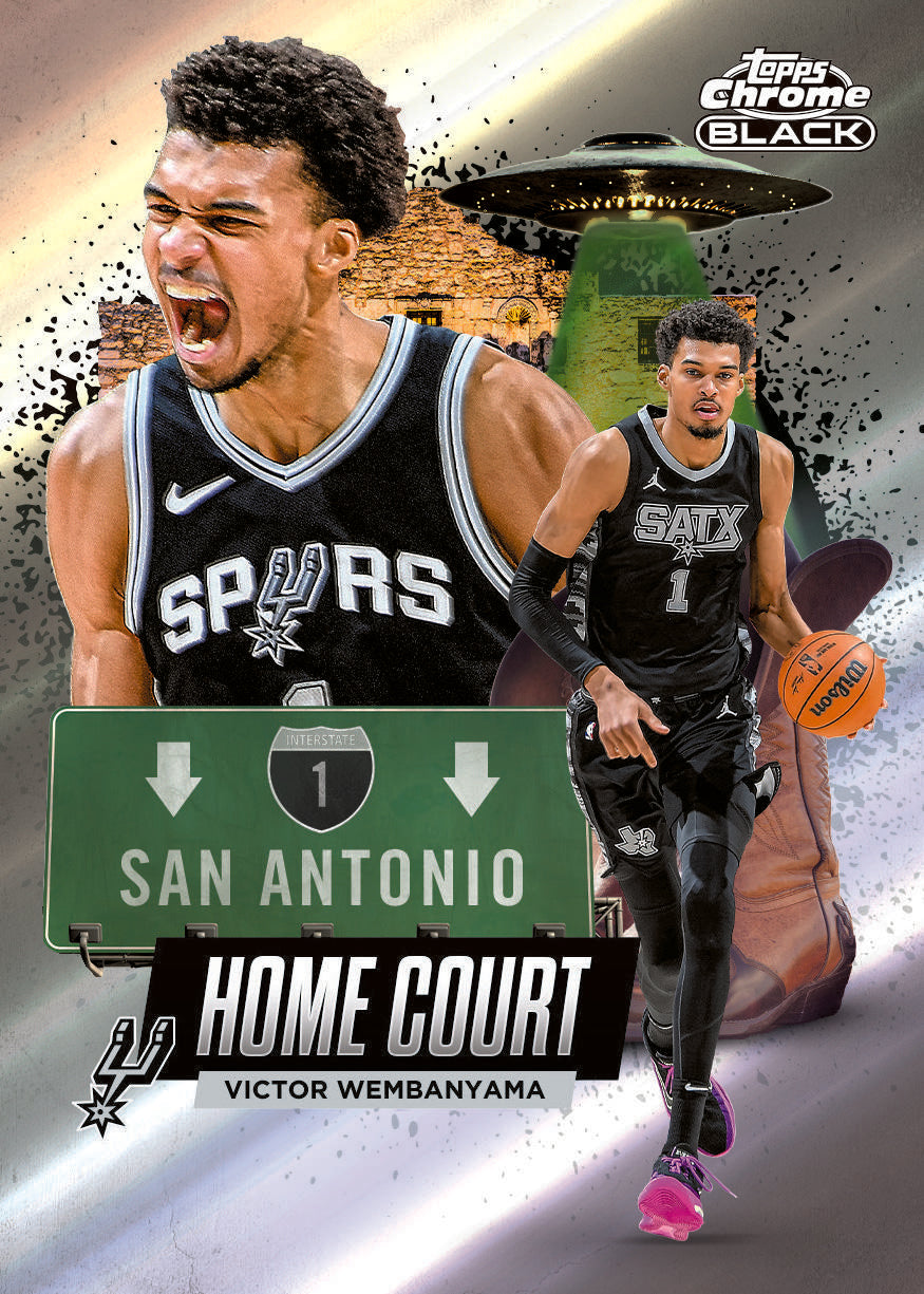 2025/26 Topps Chrome Black Basketball Hobby 8 Box Case - Image 19