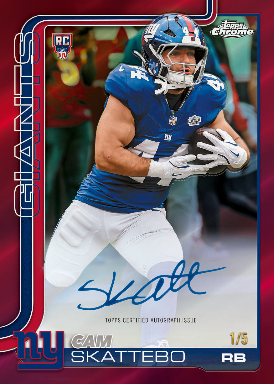2025 Topps Chrome Football Delight Box - Image 19