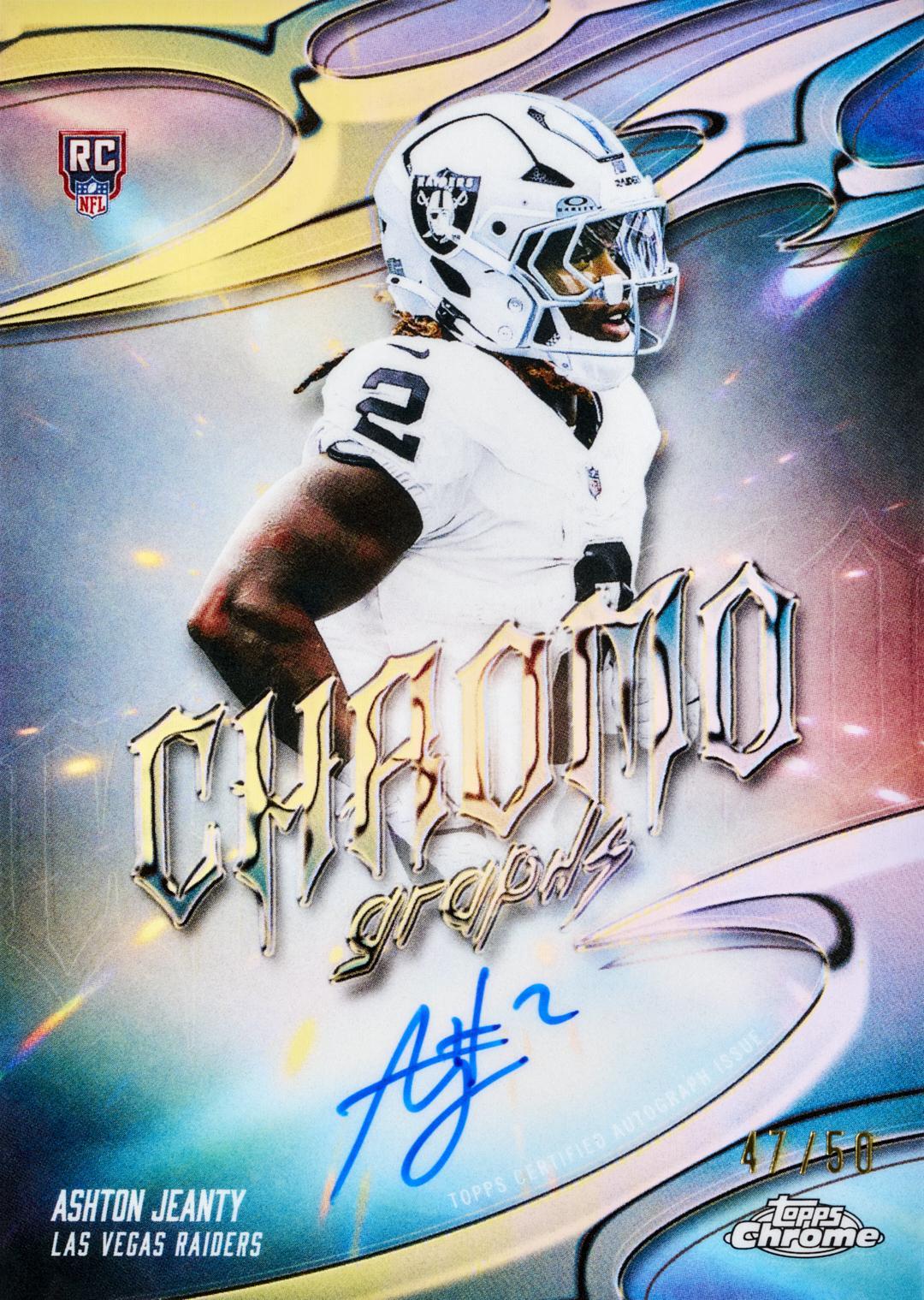 2025 Topps Chrome Football Delight Box - Image 35
