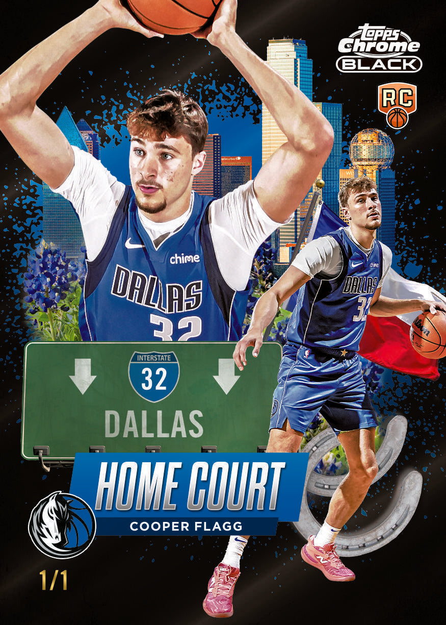 2025/26 Topps Chrome Black Basketball Hobby Box - Image 21