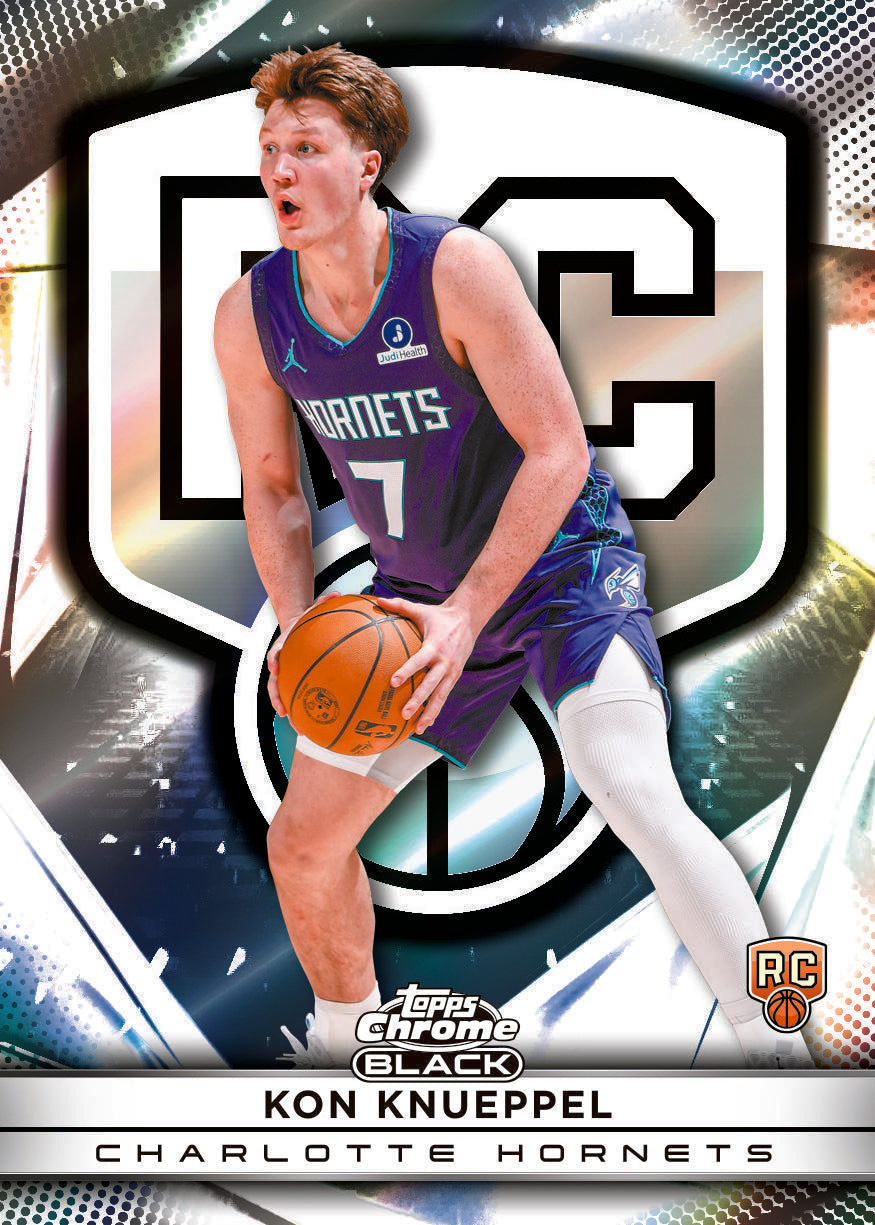 2025/26 Topps Chrome Black Basketball Hobby 8 Box Case - Image 13