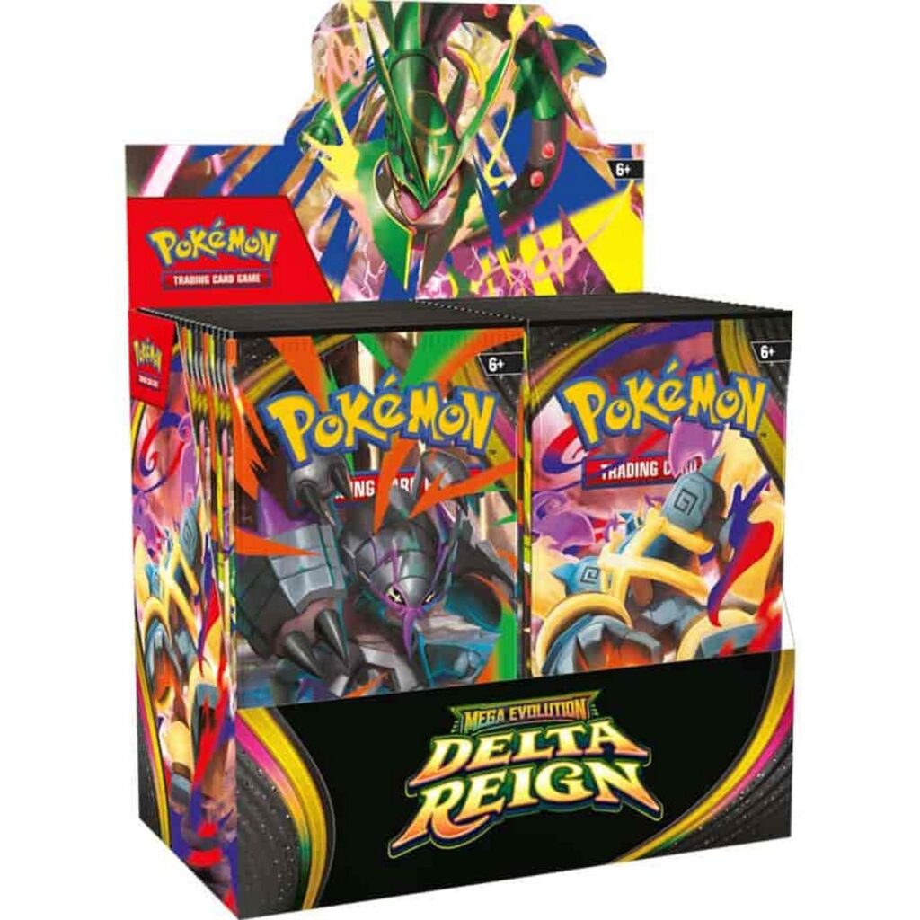 Status Boost Delta Pokemon: Mega Evolution Delta Reign Booster Box (ME06) *Expected ...
