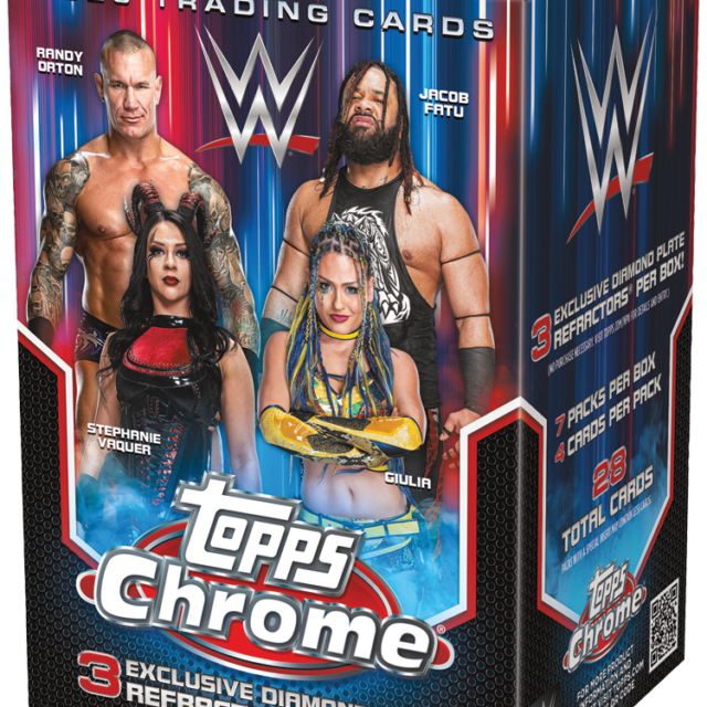 2026 Topps Chrome WWE Blaster 40 Box Case