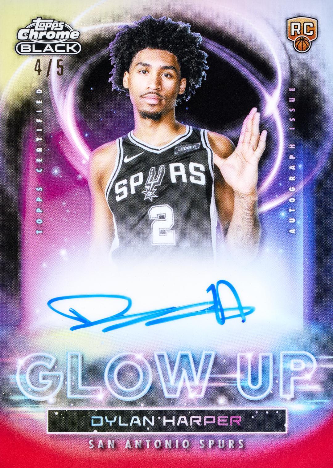 2025/26 Topps Chrome Black Basketball Hobby Box - Image 24