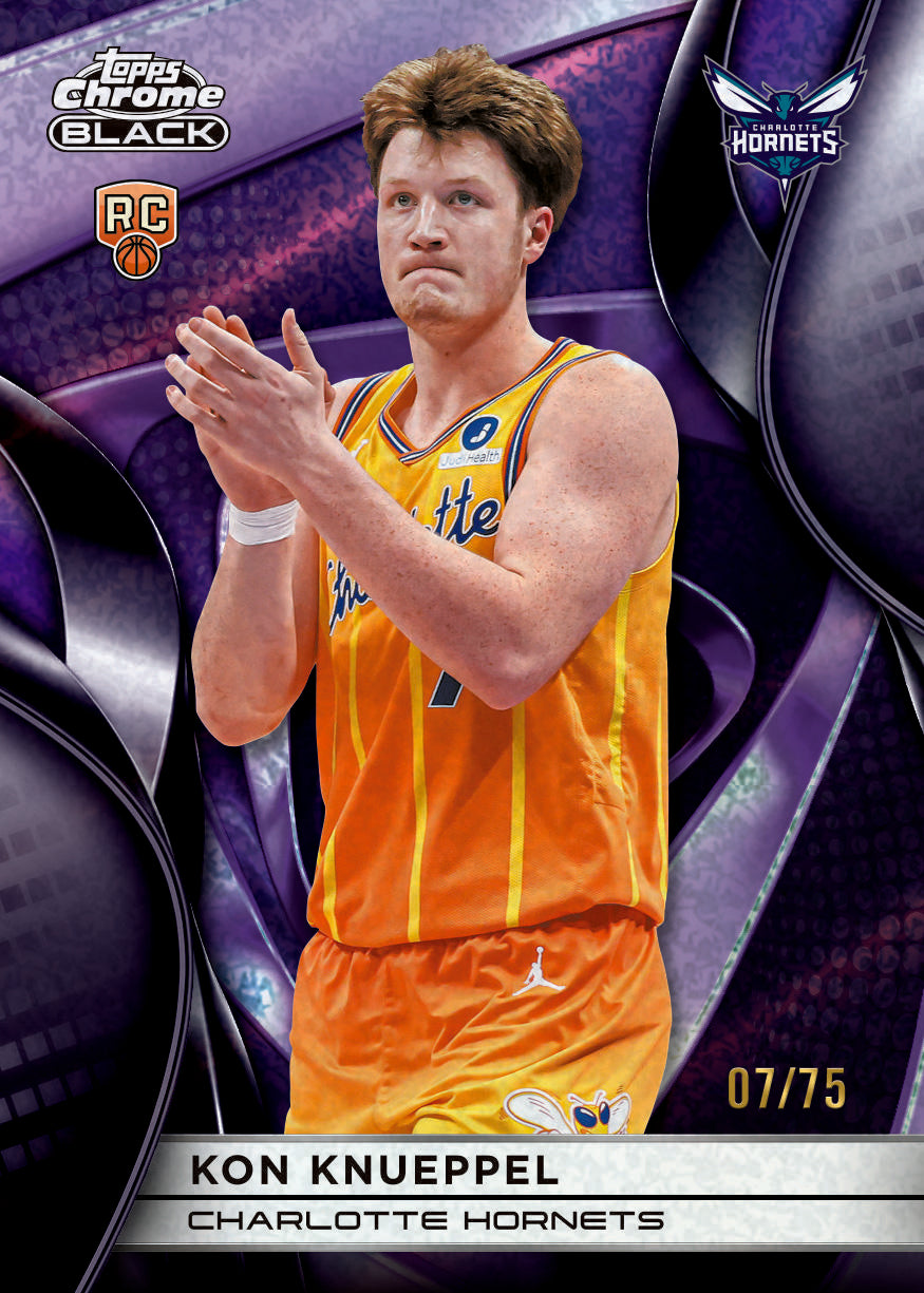 2025/26 Topps Chrome Black Basketball Hobby Box - Image 5