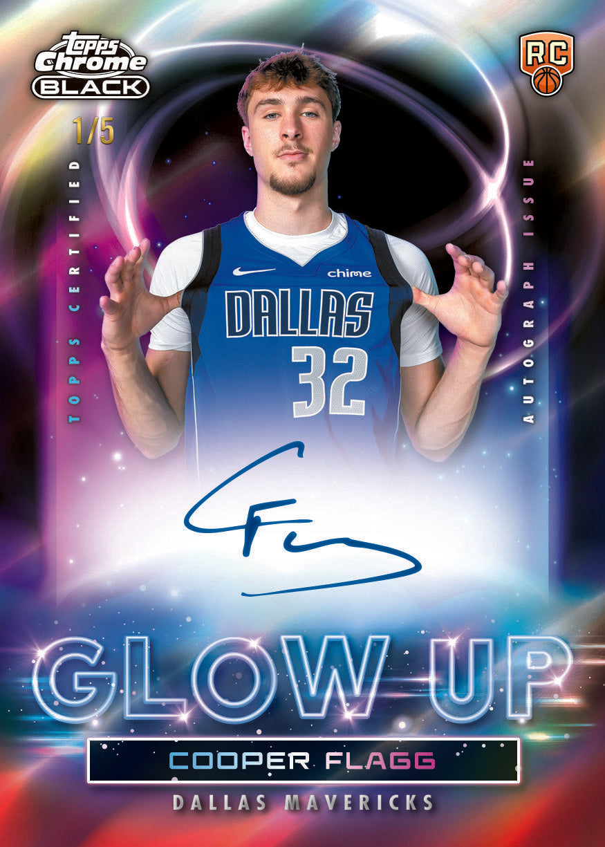 2025/26 Topps Chrome Black Basketball Hobby 8 Box Case - Image 10