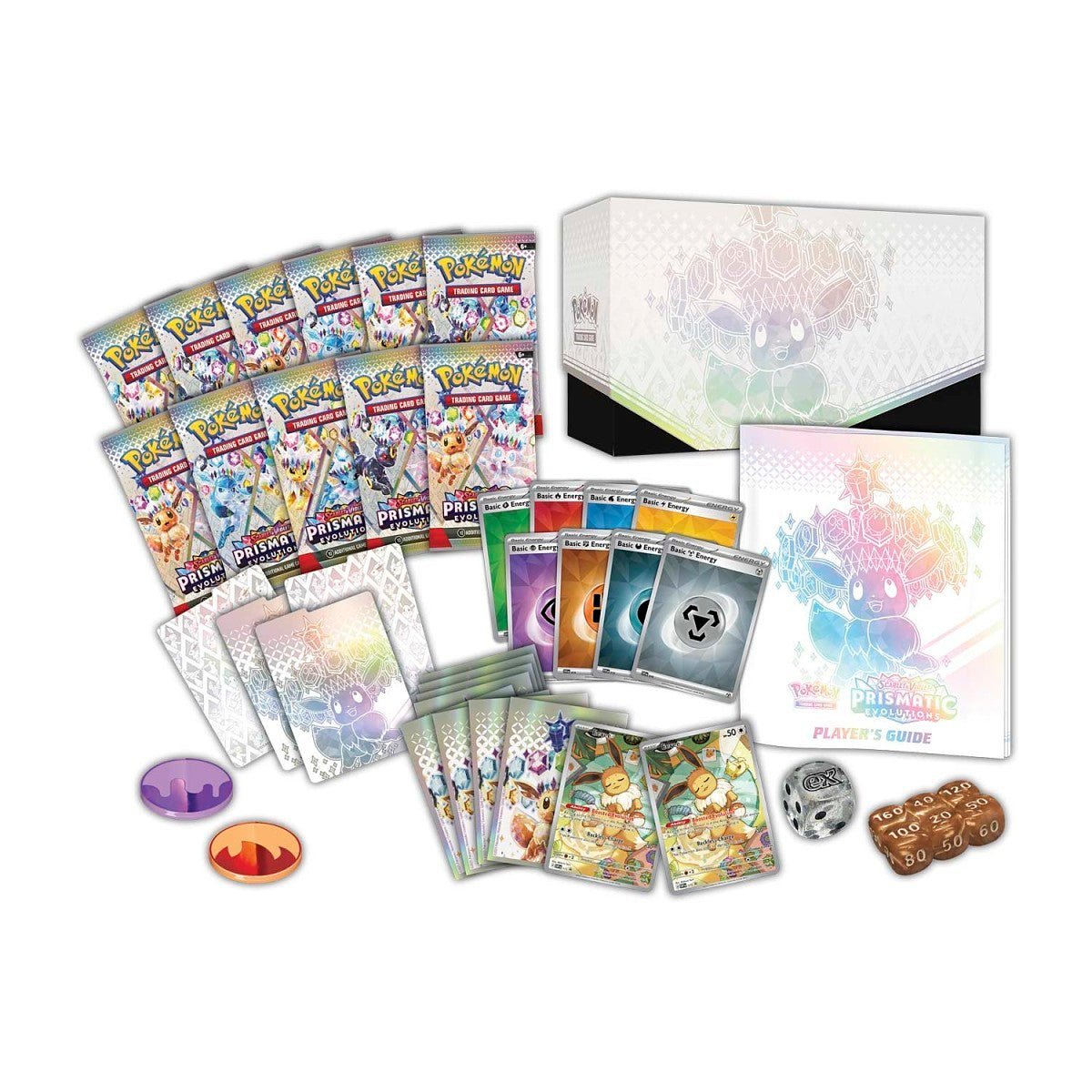 Pokemon: Scarlet & Violet Prismatic Evolutions Pokemon Center Elite Trainer Box - Image 2